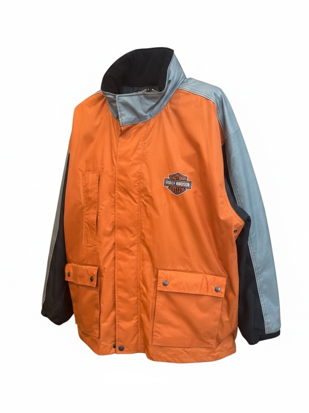 Harley-Davidson Orange and Light Gray Performance Jacket
